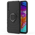 Samsung Galaxy A70 Hybrid Case mit Ringhalterung