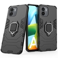 Xiaomi Redmi A1 Hybrid Case mit Ringhalterung - Schwarz