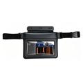 Wasserdichte, schwimmfähige Gürteltasche nach IPX8 mit Touch-Fenster - 8.5" - Schwarz