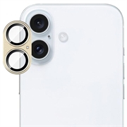 iPhone 17 Imak Vollständiger Kameraobjektivschutz aus Metall und gehärtetem Glas - Gelb