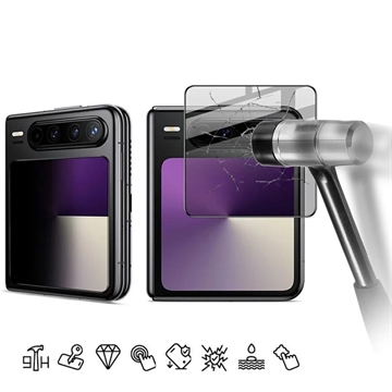 Huawei Pura X Imak Privacy Full Cover Panzerglas