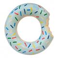 Aufblasbarer Schwimmring / Schwimmreifen für Strand und Pool - Blauer Donut