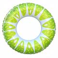 Aufblasbarer Schwimmring / Schwimmreifen für Strand und Pool - Limette