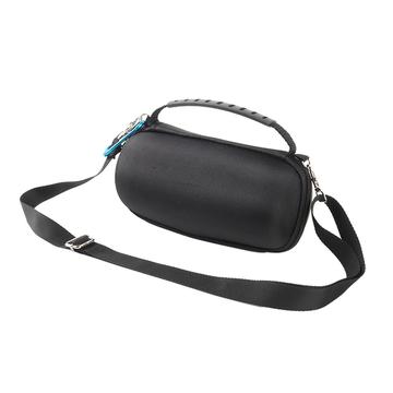 JBL Flip 7 stoßfeste EVA-Tragetasche / Aufbewahrungstasche mit Riemen - Schwarz