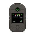 JCX-18D Tragbarer 4-in-1-CO-Detektor - Temperatur-, Feuchtigkeits- und TVOC-Messgerät, Taschenlampe - Grau