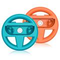JYS-NS2261 Racing Wheel Duo für Nintendo Switch 2 Joy-Con Controller - Blau / Orange