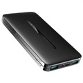 Joyroom JR-T012 Dual USB Powerbank - 10000mAh - Schwarz