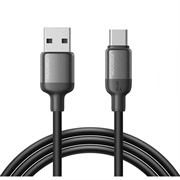 Joyroom S-A62 Lively USB-A/USB-C-Kabel - 3A, 480 Mbit/s - 1.2m - Schwarz