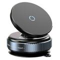 K009 Kompakter magnetischer Autotelefonhalter für Armaturenbrett und Windschutzscheibe - Schwarz
