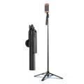 K05 Magnet-Stativ-Selfie-Stick mit Bluetooth-Fernbedienung - Schwarz