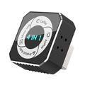 K6 Plus 4-in-1-Adapter für CarPlay/Android Auto – AirPlay, Miracast – Schwarz