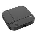 K712 Drahtlose CarPlay/Android Auto AI-Box – 4+32GB, Bluetooth 5.3, Dualband-WLAN – Schwarz