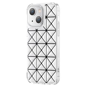 Kingxbar Miya Serie iPhone 14 Plus Hybrid Hülle - Schnee Weiss