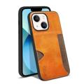 KSQ Style-D iPhone 14 Plus Hülle mit Kartenhalter - Orange