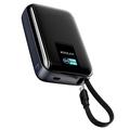 KUULAA KL-YD120 20000mAh Powerbank mit TFT-Display und integriertem USB-C-Kabel - 45W