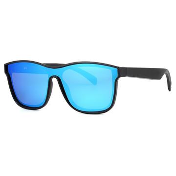 KY03 Smart Glasses Polarized Lenses Bluetooth Eyewear Call mit integriertem Mikrofon Lautsprecher - Blau