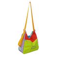 Kamapolo 22602 Dopamine Color-Block-Umhängetasche - Gelb / Bunt