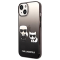 Karl Lagerfeld Gradient Karl & Choupette iPhone 14 Hülle