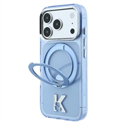 iPhone 18 Pro Max/17 Pro Max Karl Lagerfeld IML Ring Stand 360 Kameo Metal MagSafe-Hülle