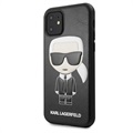 Karl Lagerfeld Ikonik iPhone 11 Cover - Schwarz