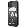 Karl Lagerfeld Ikonik iPhone 11 Pro Max Cover - Schwarz