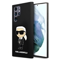 Karl Lagerfeld Ikonik Samsung Galaxy S23 Ultra 5G Silikonhülle