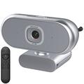 L60 Treiberfreie 4K-Webcam mit Fernbedienung - Silber