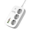LDNIO SEW3452 WLAN-Smart-Steckdosenleiste - 30W PD-Schnellladung, 3 EU-Steckdosen, 4 USB-Anschlüsse und Fernsteuerung per App