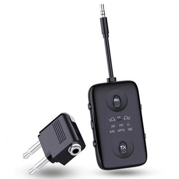 LE519 Bluetooth-Adapter für Flugzeug, Auto, Zuhause - Schwarz