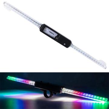 LEADBIKE LD35 Batteriebetriebene Mountainbike-Laufrad-LED-Licht Sicherheit Straße Fahrrad Hell 30 Muster Reifen Licht (Batterie nicht enthalten)