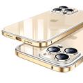 Luphie Kratzfeste iPhone 14 Pro Hybrid Hülle (Offene Verpackung - Zufriedenstellend) - Gold