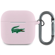 AirPods 4 Lacoste Croc Logo Flüssigsilikonhülle - Rosa