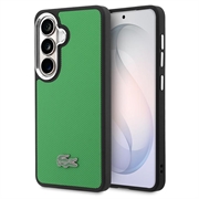Samsung Galaxy S26 Lacoste Iconic Petit Pique Metal Logo-Hülle - MagSafe-kompatibel