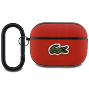 AirPods Pro 2 Lacoste Petit Pique Croc Logo Patch Hülle - Rot