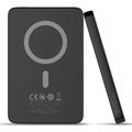 Ldnio PQ28 Ultra-schlanke kabellose MagSafe-Powerbank 5000mAh - Schwarz