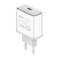 Ldnio Q1415 45W USB-C-PD-GaN-Schnellladegerät mit 1.2m langem USB-C-Kabel - Weiß
