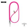 Leeu Design Stilvolles universelles Umhängeband für Handys - 120cm, 6mm - Hot Pink