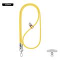 Leeu Design Stylish Universal Crossbody Phone Lanyard - 120cm, 6mm - Gelb