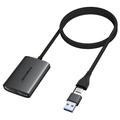 Lemorele HD10 USB-A/USB-C zu Dual HDMI Adapter - 4K/1080P Ausgang - Schwarz