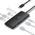 Lemorele TC510 7-in-1-USB-C-Hub - Schwarz