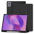 Lenovo Idea Tab Plus Tech-Protect SmartCase Pen Tri-Fold Folio-Hülle - Schwarz