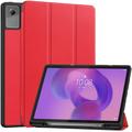 Lenovo Idea Tab Plus Tri-Fold Serie Smart Folio Hülle - Rot