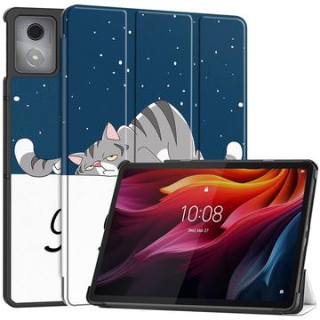 Lenovo Tab K11 Plus Tri-Fold Serie Smart Folio Hülle - Katze