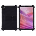 Lenovo Tab K9 Silikonhülle mit Kickstand - Schwarz