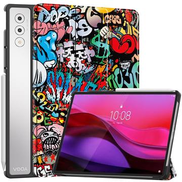 Lenovo Yoga Tab Plus Tri-Fold Serie Smart Folio Hülle - Graffiti