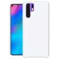 Huawei P30 Pro Liquid Silicone Hülle - Weiß
