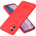 iPhone 11 Liquid Silikonhülle - Rot