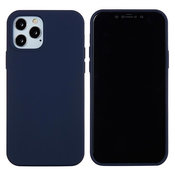 iPhone 12 Pro Max Flüssigsilikonhülle - Navy Blau