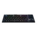 Logitech G915 TKL Tenkeyless Lightspeed Mechanical Gaming Keyboard - Schwarz