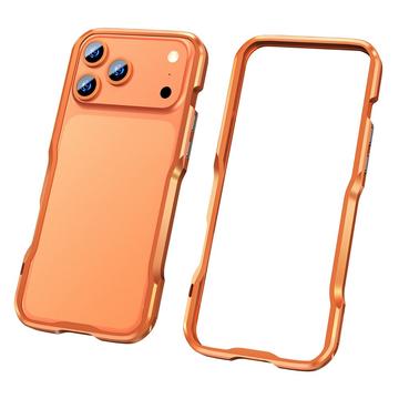 iPhone 17 Pro Max Luphie Safe Lock Metallstoßstange - Orange